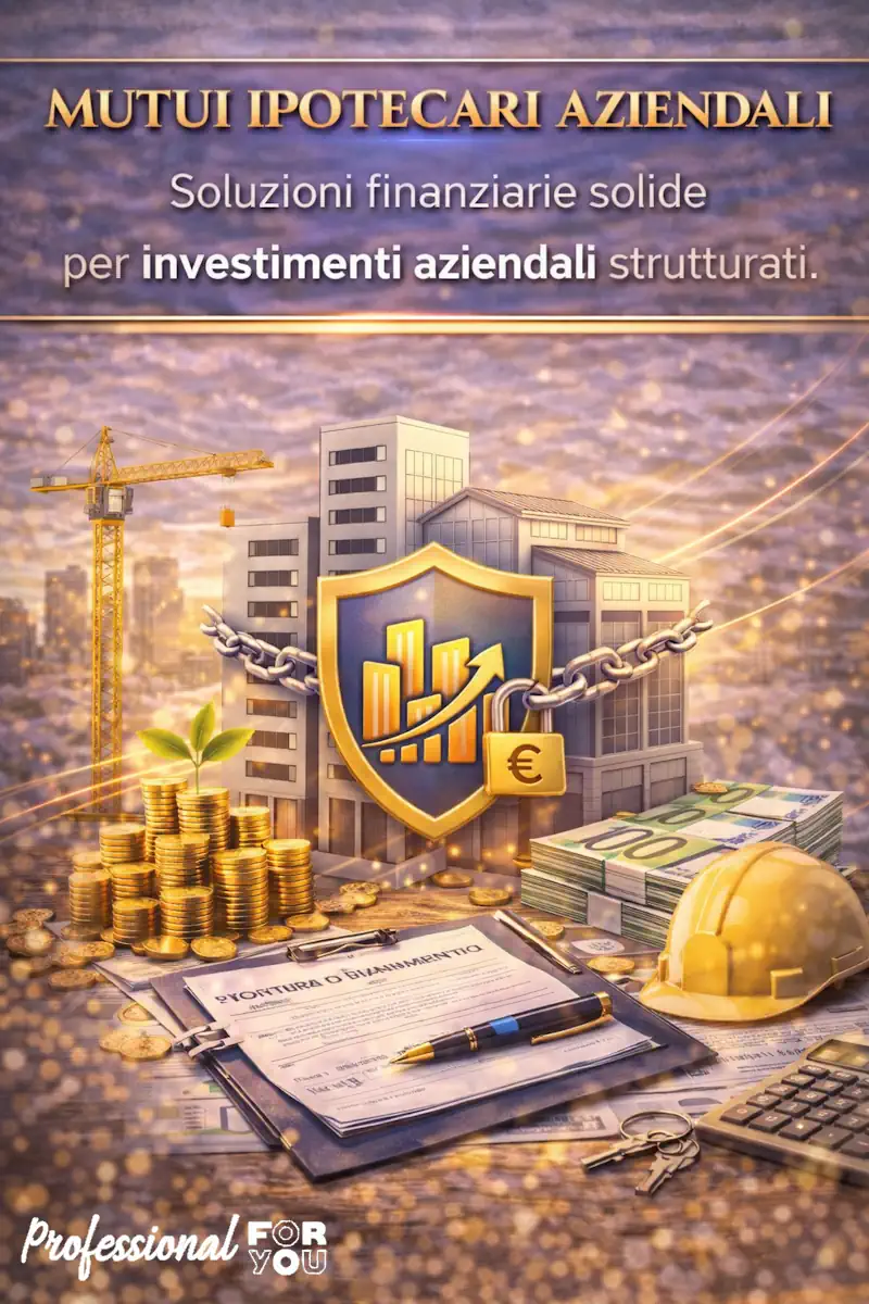 Mutui ipotecari aziendali per investimenti immobiliari e sviluppo dell’impresa con garanzie e capitale
