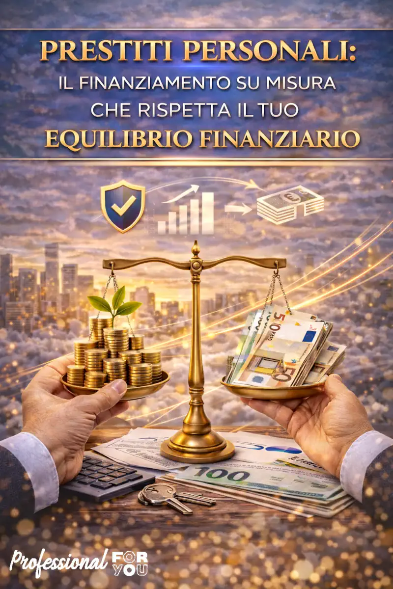 Prestiti personali su misura per ottenere liquidità mantenendo l’equilibrio finanziario